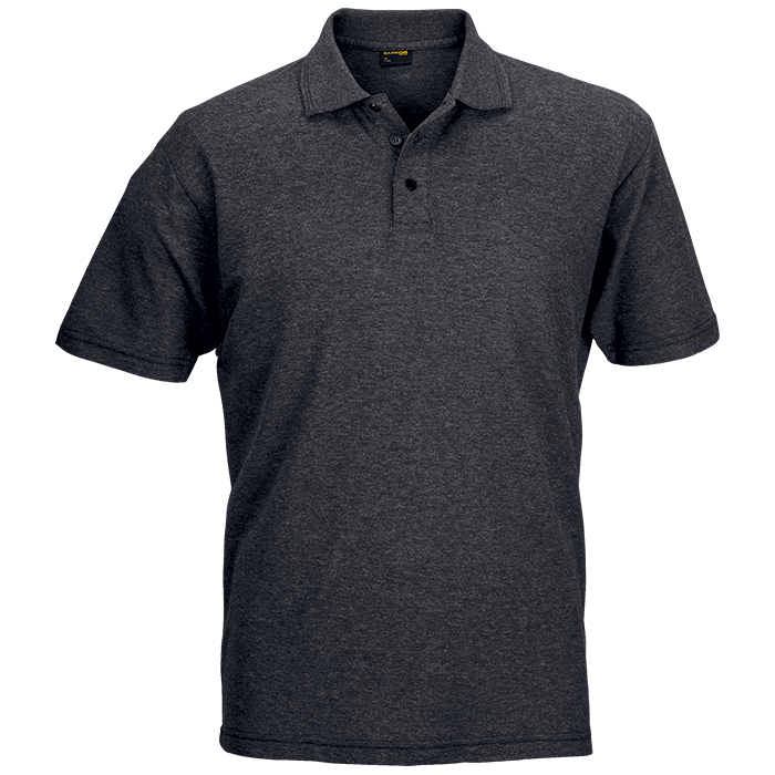 175g Pique Knit Golfer Kiddies - Charcoal Heather