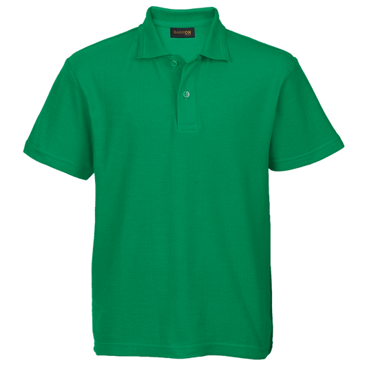 175g Pique Knit Golfer Kiddies - Emerald