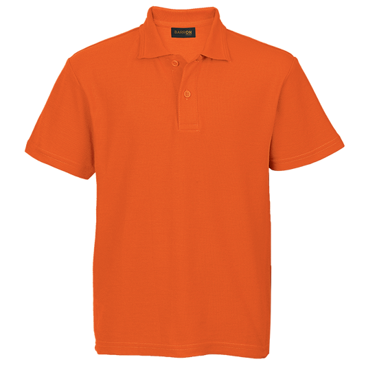 175g Pique Knit Golfer Kiddies - Orange