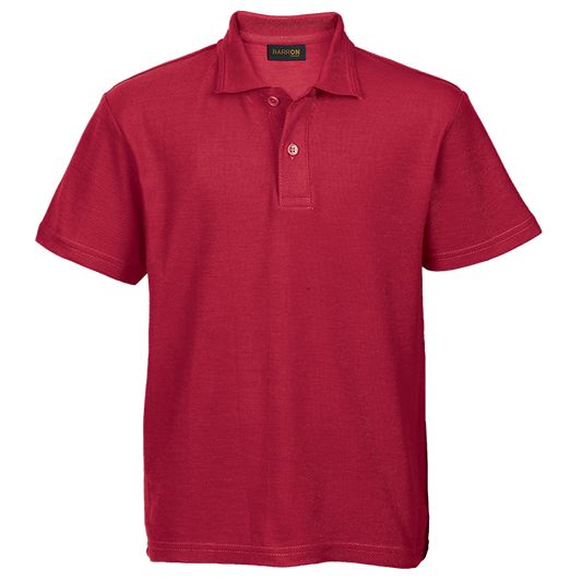 175g Pique Knit Golfer Kiddies - Red