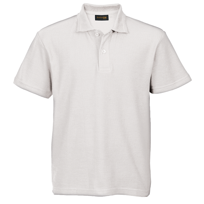 175g Pique Knit Golfer Kiddies - White