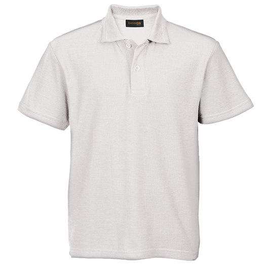 175g Pique Knit Golfer Kiddies - White