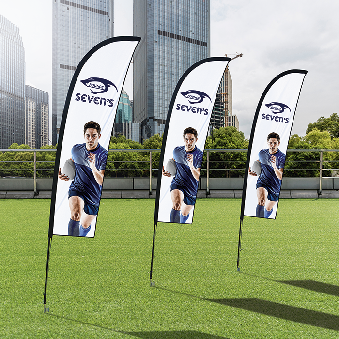 Wind Cheather Banners Deluxe - Double Sided - Digital