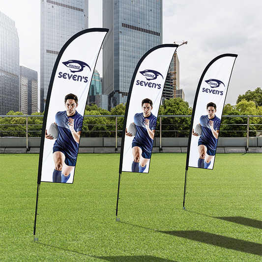 Wind Cheather Banners Deluxe - Double Sided - Digital