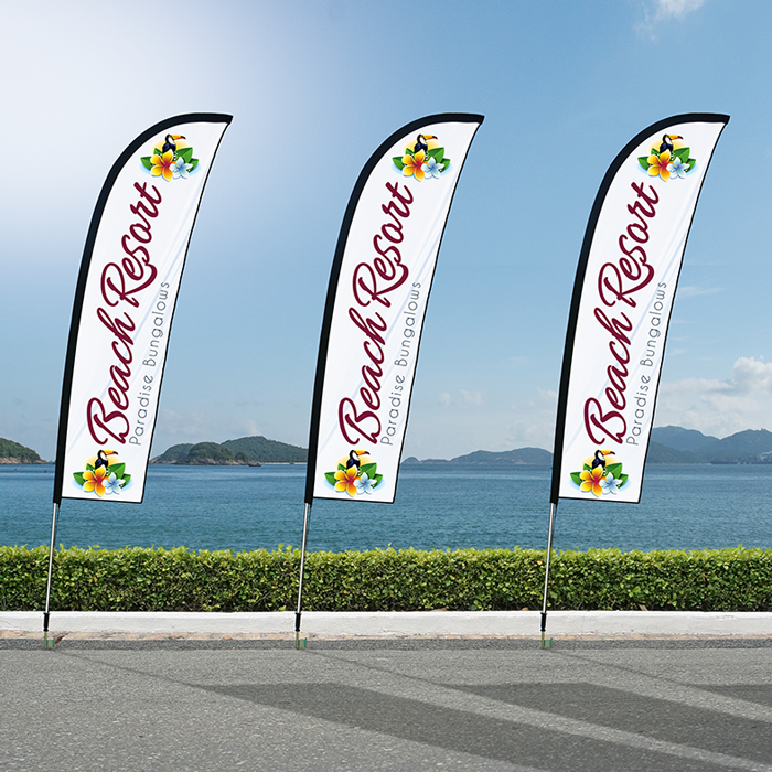 Wind Cheather Banners Econo - Single Sided - Digital