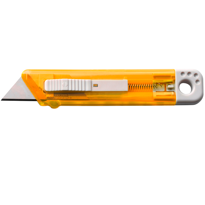 Translucent Knife with Safety Mechanism