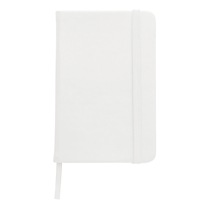 Barron A5 Luxury PU Notebook - White