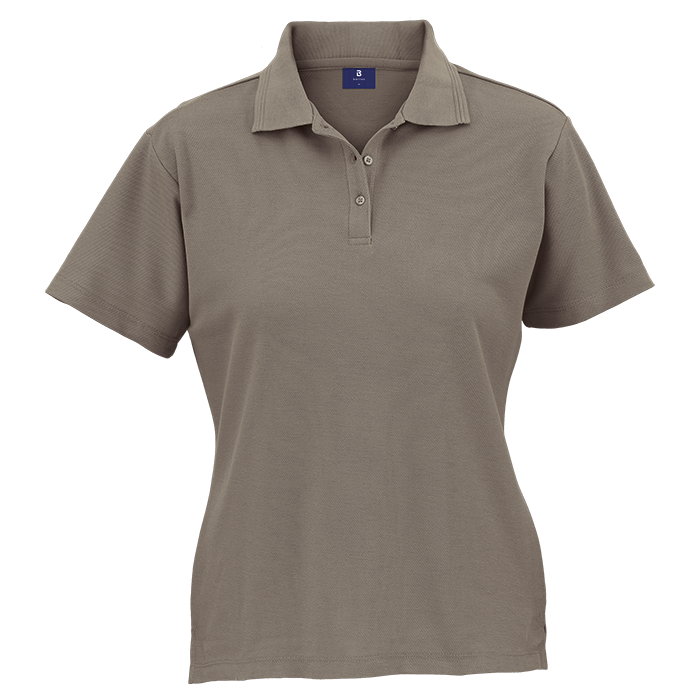 175g Barron Pique Knit Golfer Ladies - Taupe