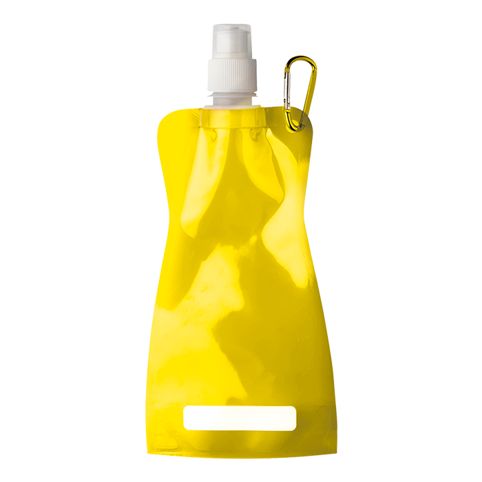 420ml Foldable Water Bottle with Carabiner Clip
