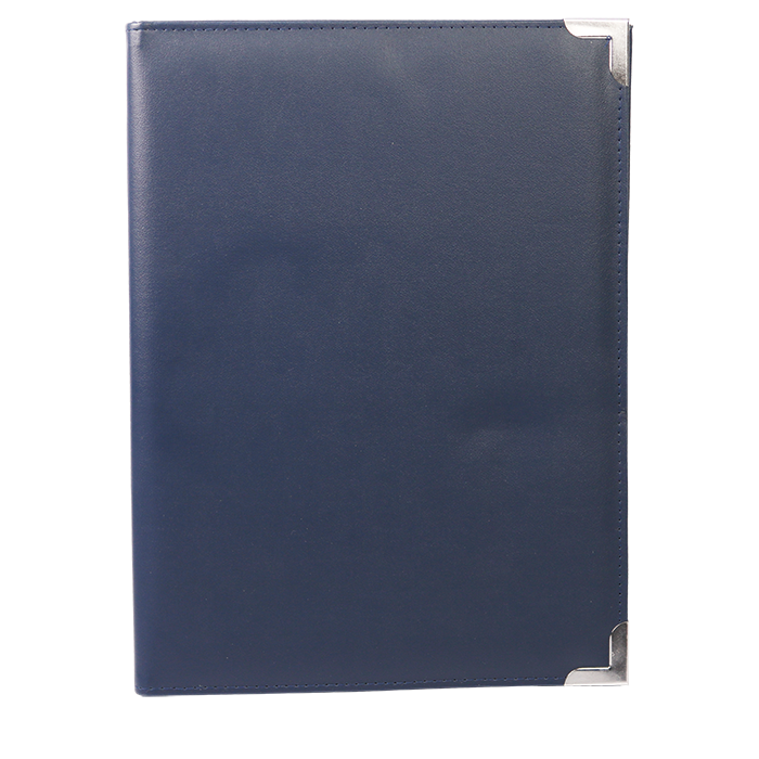 A4 Folder with Metallic Corners