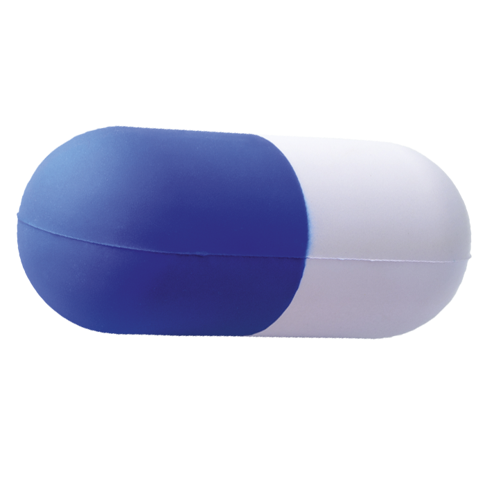 Capsule Shape Stress Ball