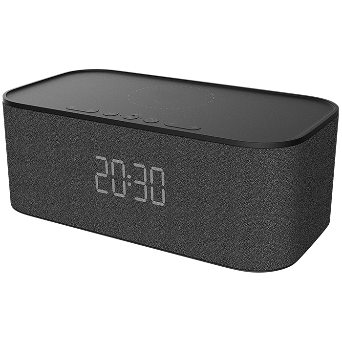 Snug Bluetooth Speaker And Wireless Charger - Black