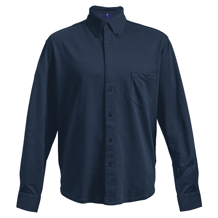Knitted Pique Lounge Long Sleeve Mens