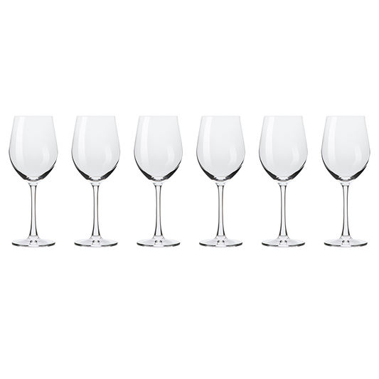Cosmopolitan Wine Glass 425ML Set of 6 - Clear
