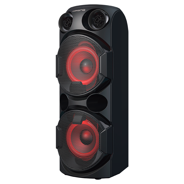 Volkano Samson Series Dual 6.5 Inch Speaker - Black
