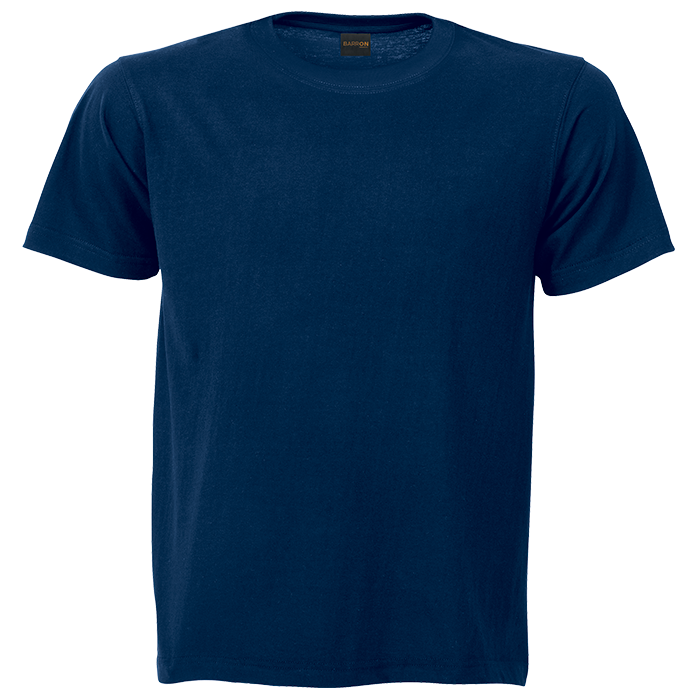 160g Barron Crew Neck T-Shirt - Navy