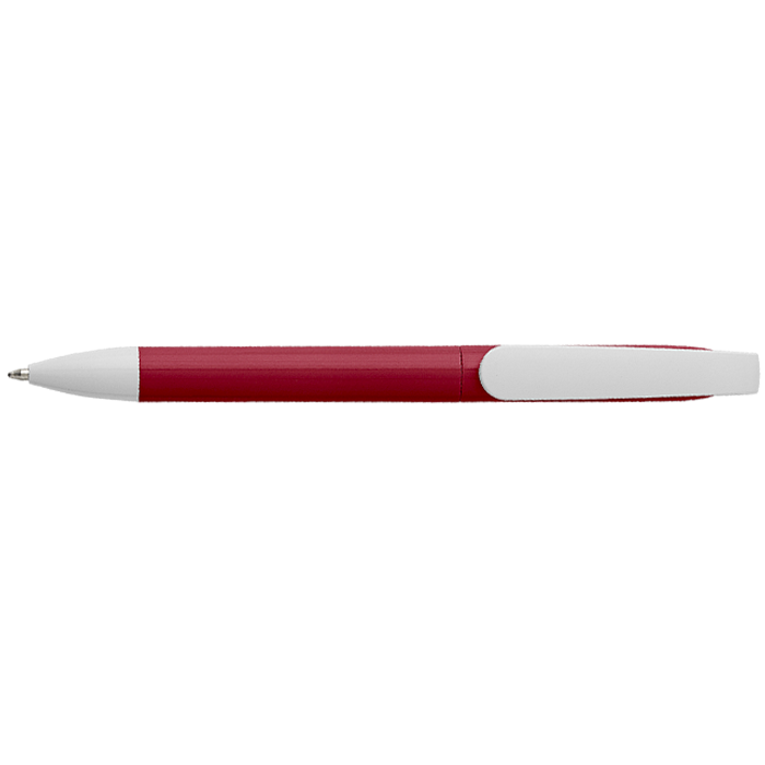 Twist Action Ballpoint Pen With Coloured Barrel