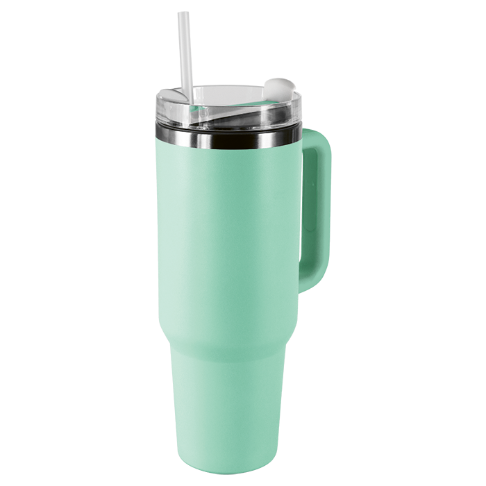 1.2L Double Walled Travel Mug with Straw