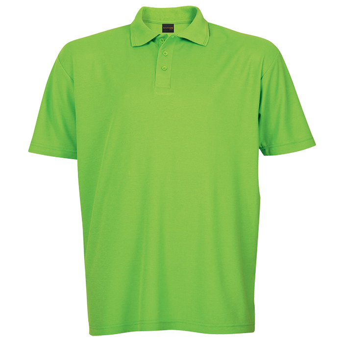 175g Barron Pique Knit Golfer Mens - Lime