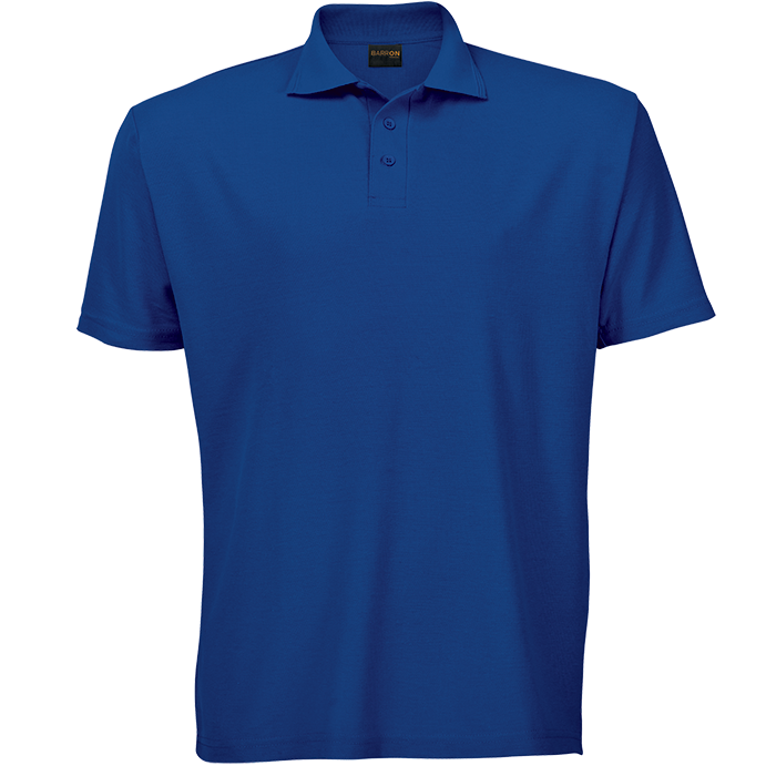 175g Barron Pique Knit Golfer Mens - Royal