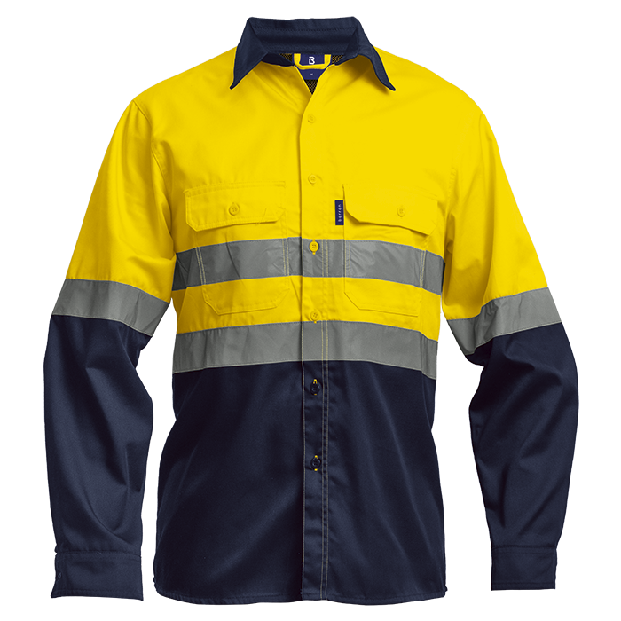 Barron Underground Long Sleeve Safety Shirt