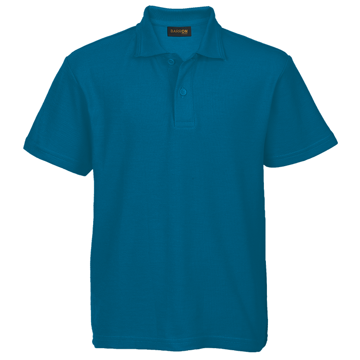 175g Pique Knit Golfer Kiddies - Atlantic Blue