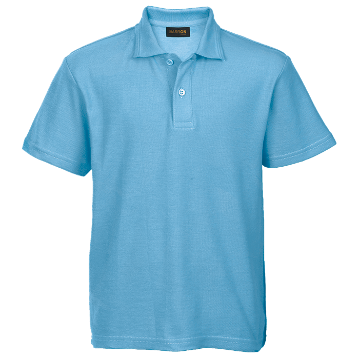 175g Pique Knit Golfer Kiddies - Blue