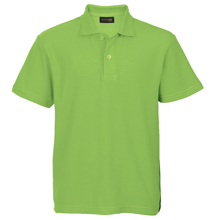 175g Pique Knit Golfer Kiddies - Lime