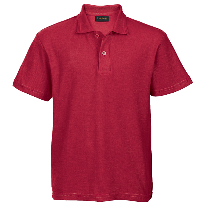 175g Pique Knit Golfer Kiddies - Red