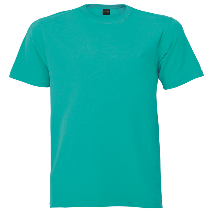 160g Barron Crew Neck T-Shirt - Dusty Aqua
