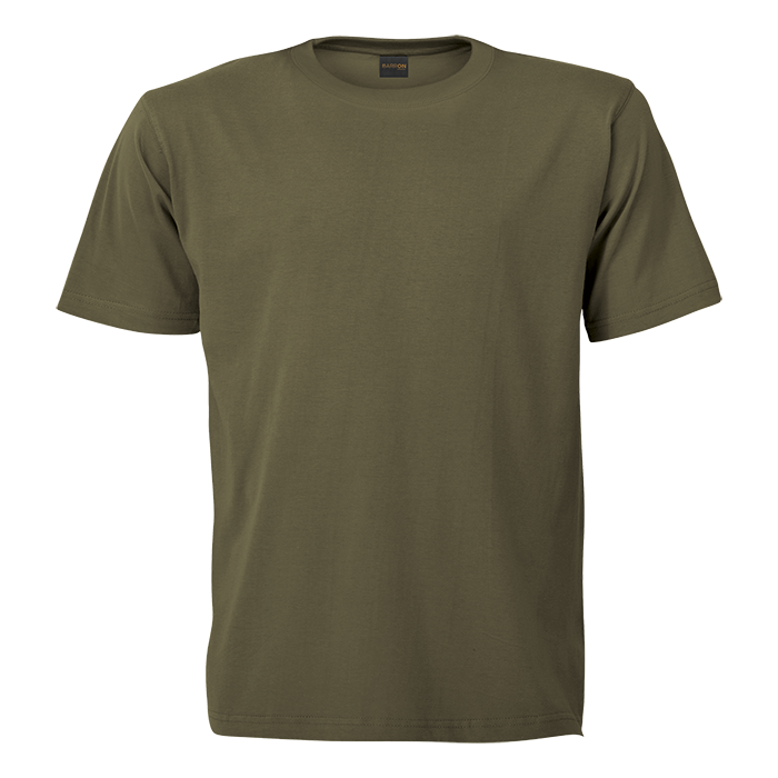 160g Barron Crew Neck T-Shirt - Safari