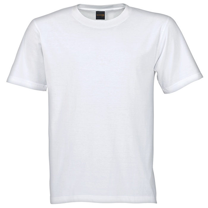 160g Barron Crew Neck T-Shirt - White