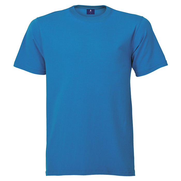 180g Barron Crew Neck T-Shirt - Sapphire