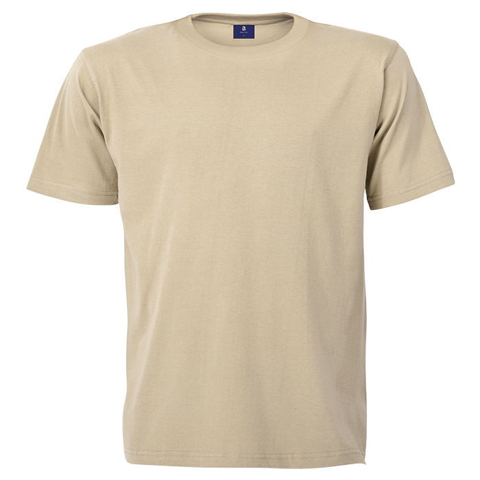 180g Barron Crew Neck T-Shirt - Stone