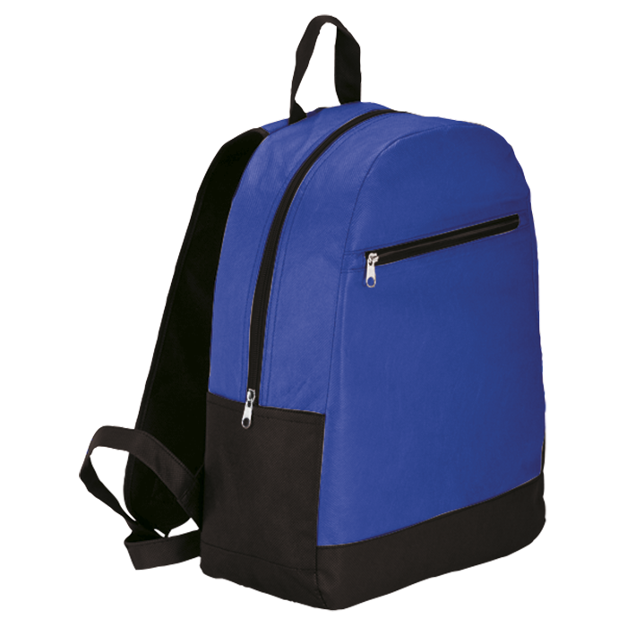 Barron BB0040 - Backpack with Front Zip Pocket - Non-Woven