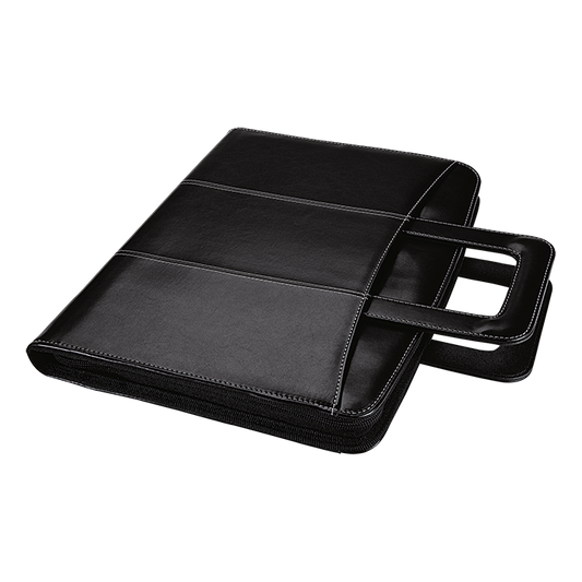 Barron BF0018 - Zippered Binder with Extending Carry Handle