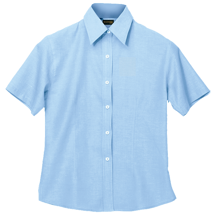 Barron Ladies Chambray Blouse Short Sleeve (LL-CHA)