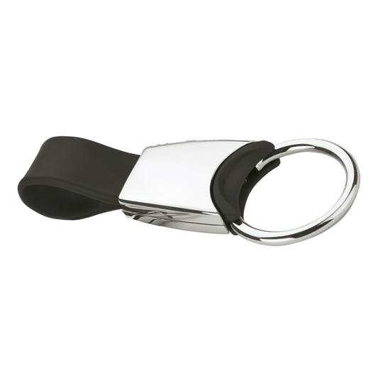 Barron BK0022 - Metal Keychain with Silicone Strap