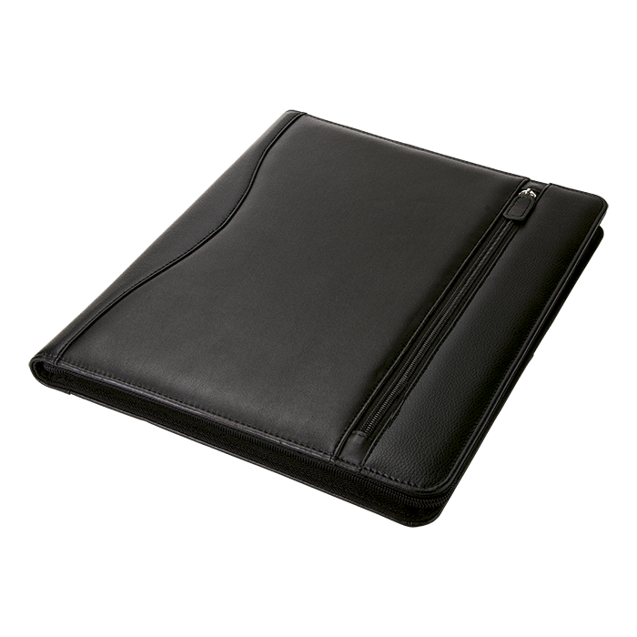 Barron BF0039 - A4 Zip Around Folder with Writing Pad
