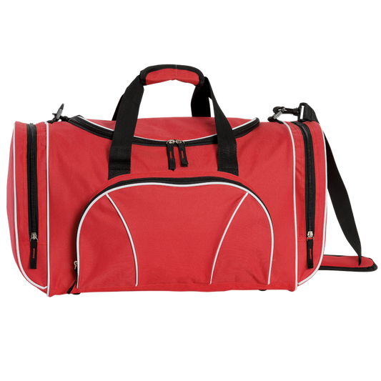 Barron BB0137 - Sports Bag with White Piping