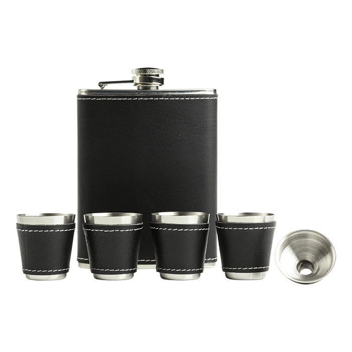 Barron BW0047 - Hip Flask Gift Set