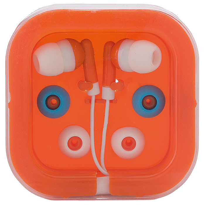 Barron BE2289 - Earphones in Square Case
