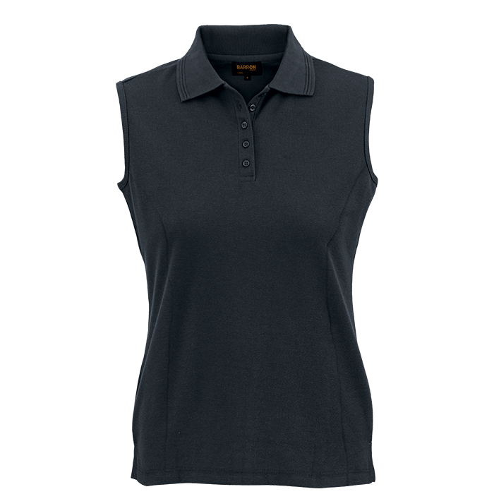 Barron Ladies 175g Pique Knit Sleeveless Golfer (L175-SLV)