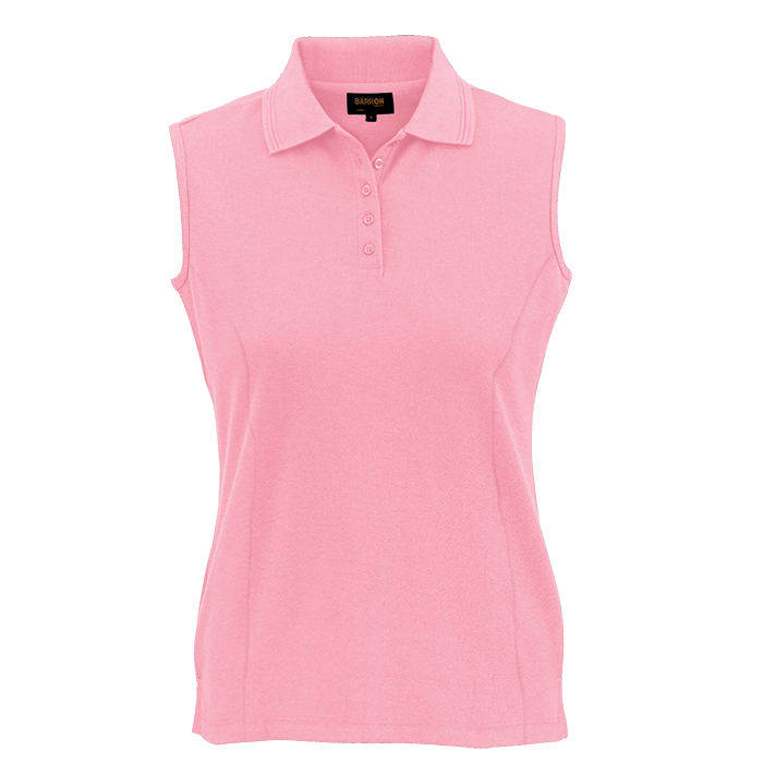 Barron Ladies 175g Pique Knit Sleeveless Golfer (L175-SLV)