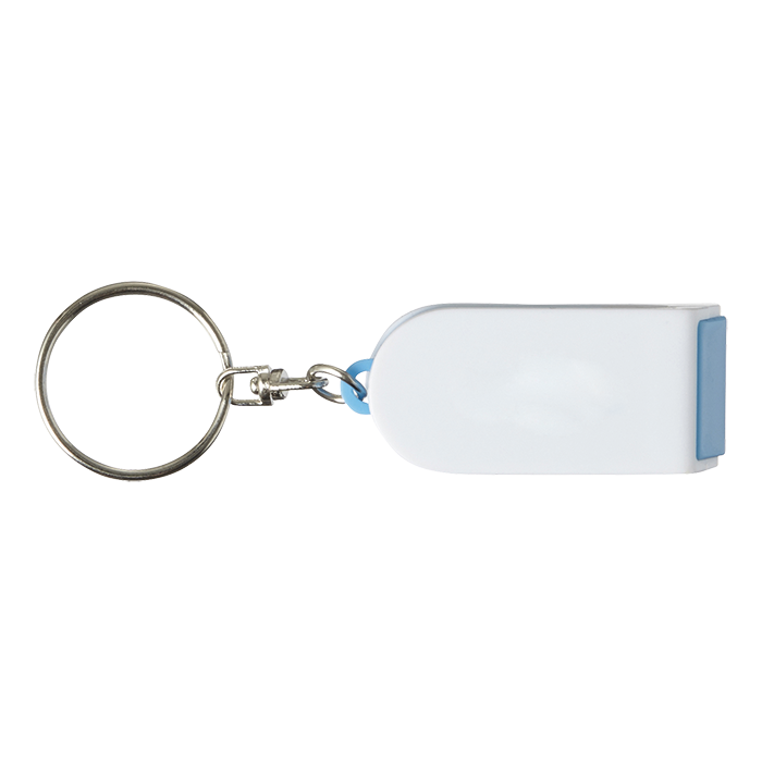 Barron BK7309 - 3 in 1 Keychain with Mobile Phone Holder and Screen Cleaner