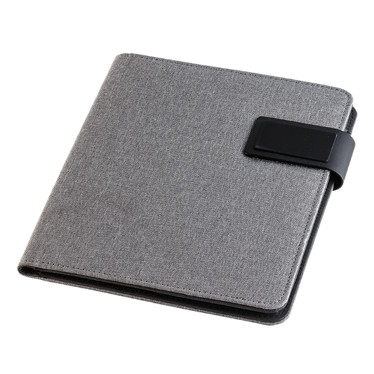 Barron BF0105 - Melange A5 Folder with Strap