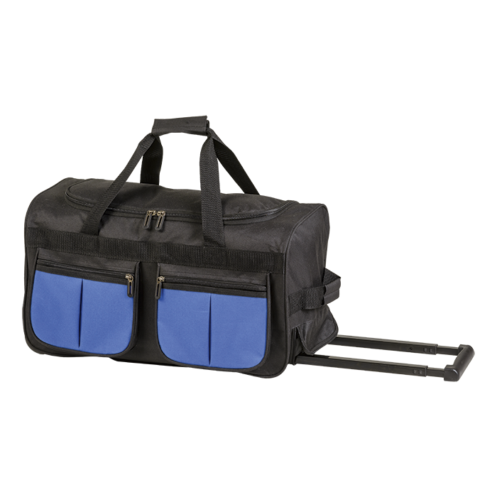 Barron BB0197 - Rolling Duffel With Coloured Front Pockets