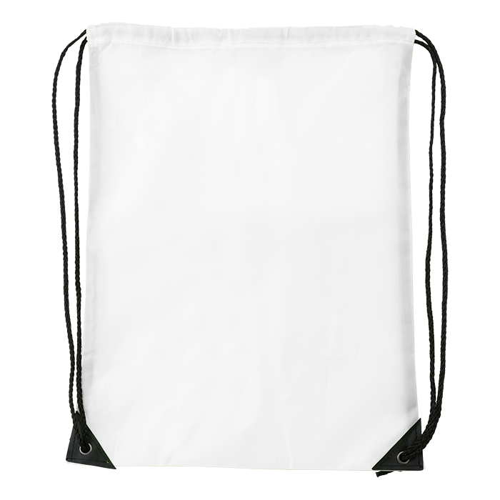 Barron BB7097 - Drawstring Bag With Black Corners