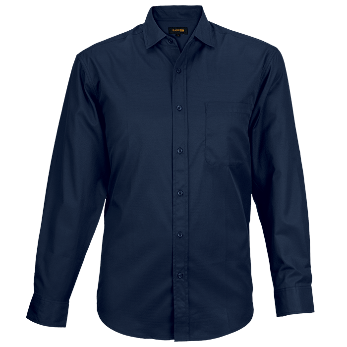 Barron Mens Clayton Lounge Shirt Long Sleeve (LO-CLA)