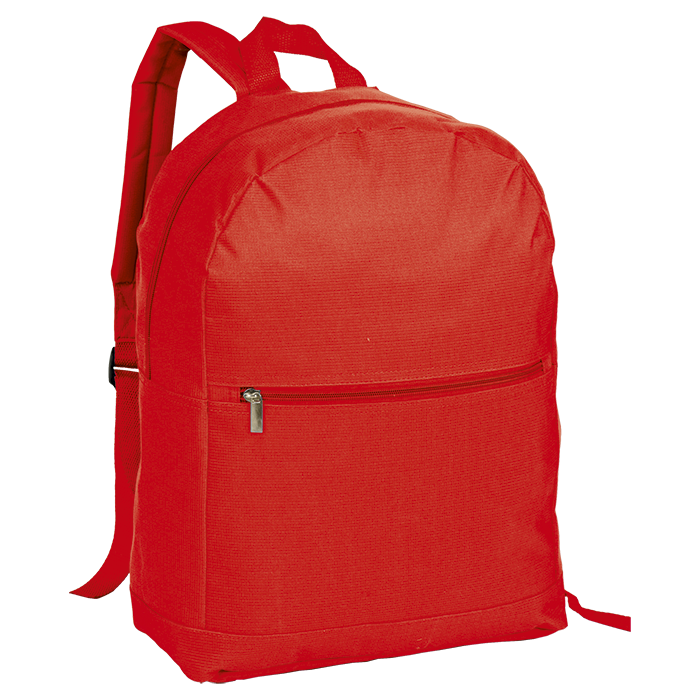 Barron BB0211 - Arch Design Backpack With Zippered Front Pocket